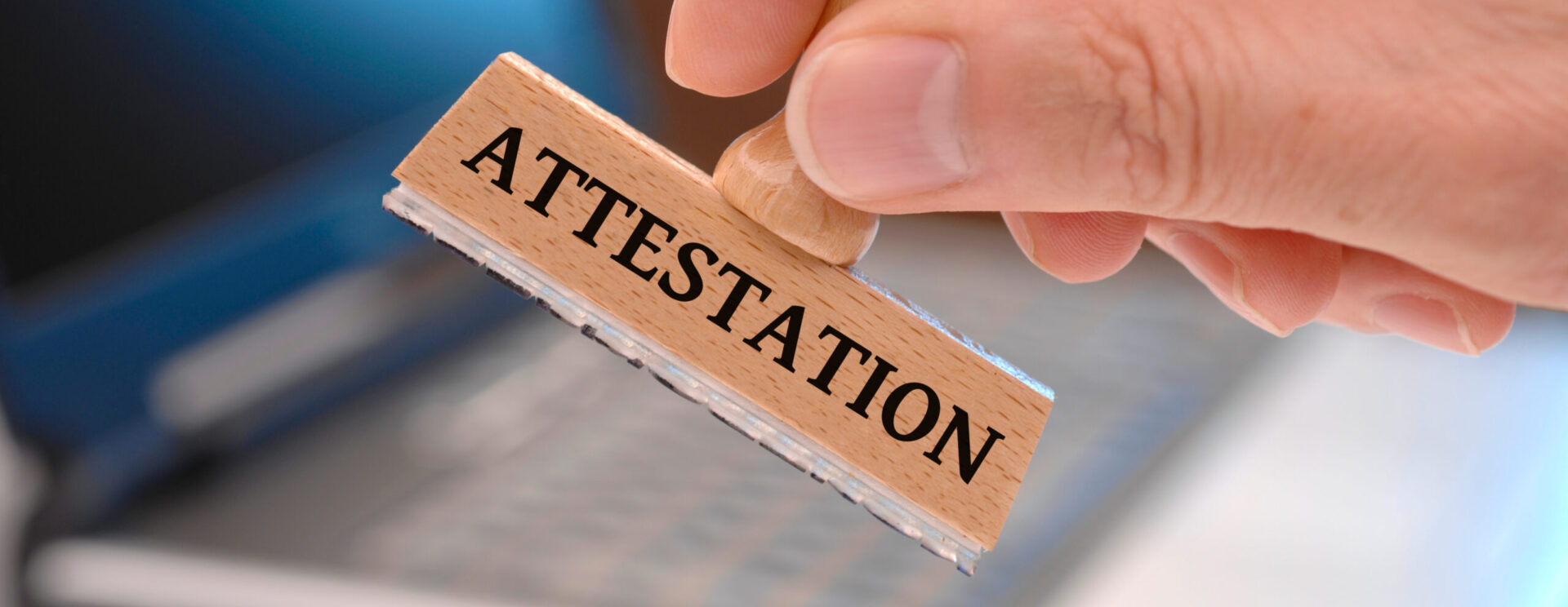 Tampon "attestation"