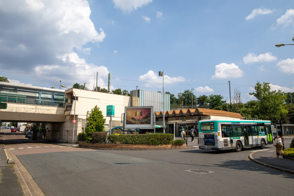 Gare RER A - Agrandir l'image, fenêtre modale