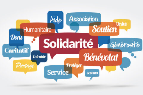 Nuage de mots Solidarité