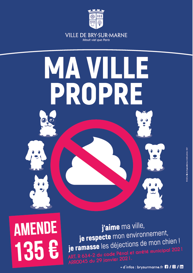 Affiche "Ma ville propre"