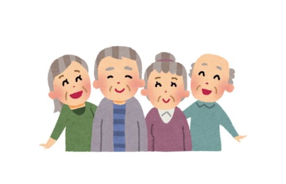 Dessin personnes âgées