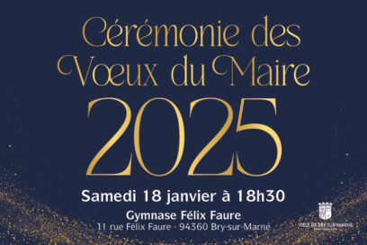 Visuel Cérémonie des Voeux du Maire 2025 - Agrandir l'image, fenêtre modale