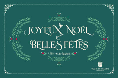 Visuel "Joyeux Noël et Belles Fêtes" - Agrandir l'image, fenêtre modale