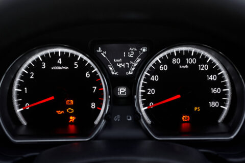 Compteur vitesse voiture