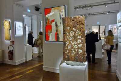 Peintures de l'artiste Eric Javiol et sculptures de l'artiste Kazik Gasior - Agrandir l'image 10 sur 10, fenêtre modale