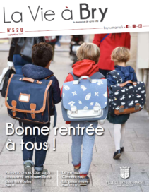 Une du magazine La Vie à Bry - Septembre 2025 - Agrandir l'image, fenêtre modale