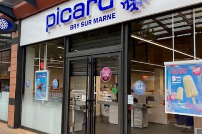 Façade du nouveau commerce Picard Surgelés - Agrandir l'image, fenêtre modale